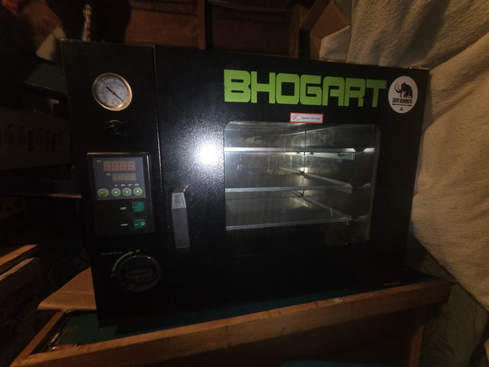 Bho Guart Vacuum Oven And 1 Hp Vac Pump