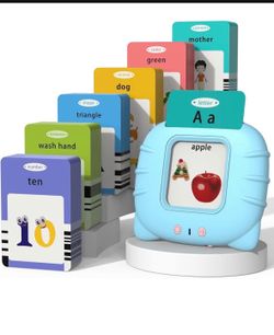 Whole sale!! Talking Cards for Toddlers, Speech Therapy Toys Autism Toys, ABC 123