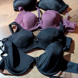 2 Victoria Secret Body, 1 DKNY, Or 1 ? 36B Bras 