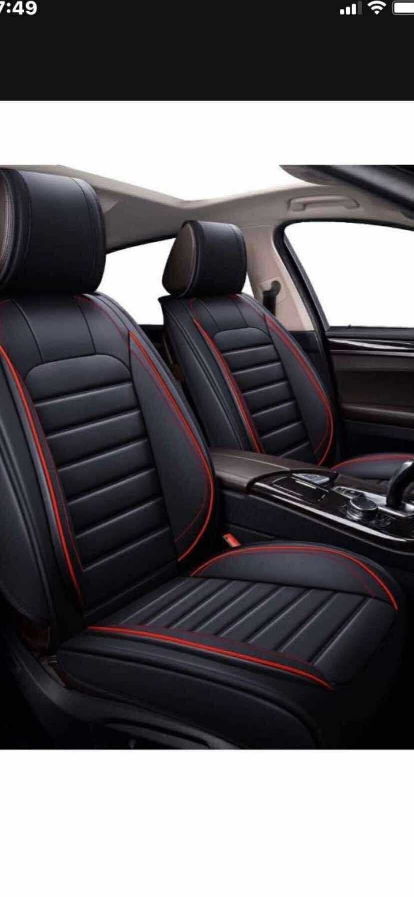 Premium And Ultra Premium Sets Of Seat Covers $40-$60 A Set New In The Box All Colors Available/CUBRE ASIENTOS TODAS MEDIDAS TODO COLORES