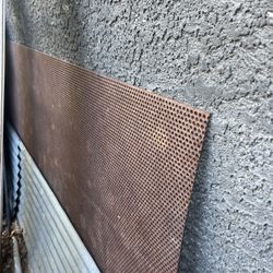 Sheet Of Perforated Steel