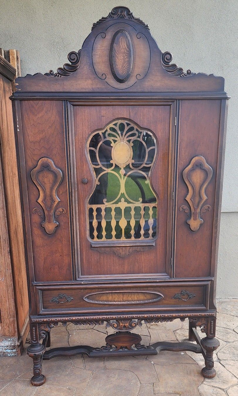 Antique Cupboard, Hutch, China closet