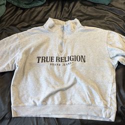 True religion quarter zip