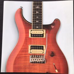 ~ 20" x 20"  Paul Reed Smith PRS Custom Guitar  Promo Poster Print Poster Board