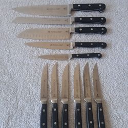 Member's mark kitchen knife lot