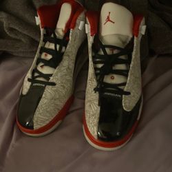 Jordan- Red Dub Zeros- Size 8 Men