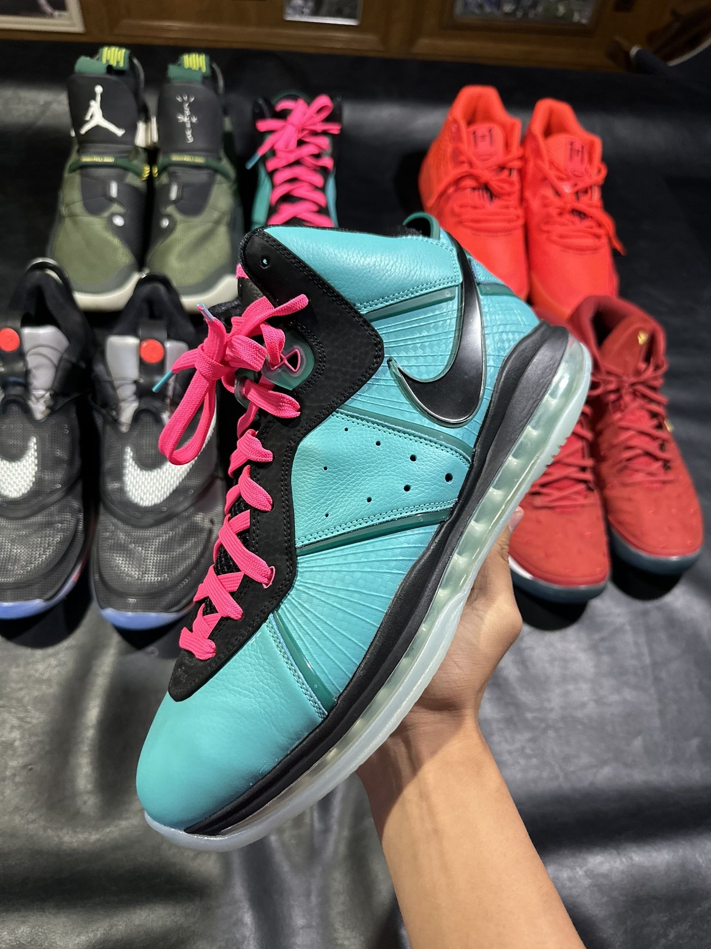 Nike Lebron 8 South Beach Size 13
