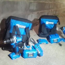 Kobalt Impact And Hammer Drill 1/4 And 1/2 