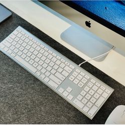 Brand new intech with new Apple mouse Premium USB A + C Keyboard for Mac (Aluminum)