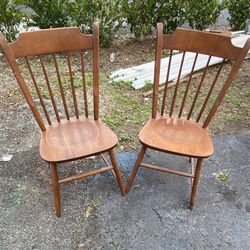 Classic Wooden Chairs