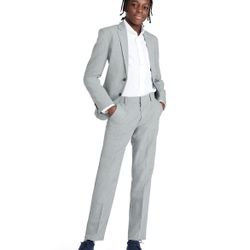 Nautica Boys' 2-piece Heather Poplin Suit size 14