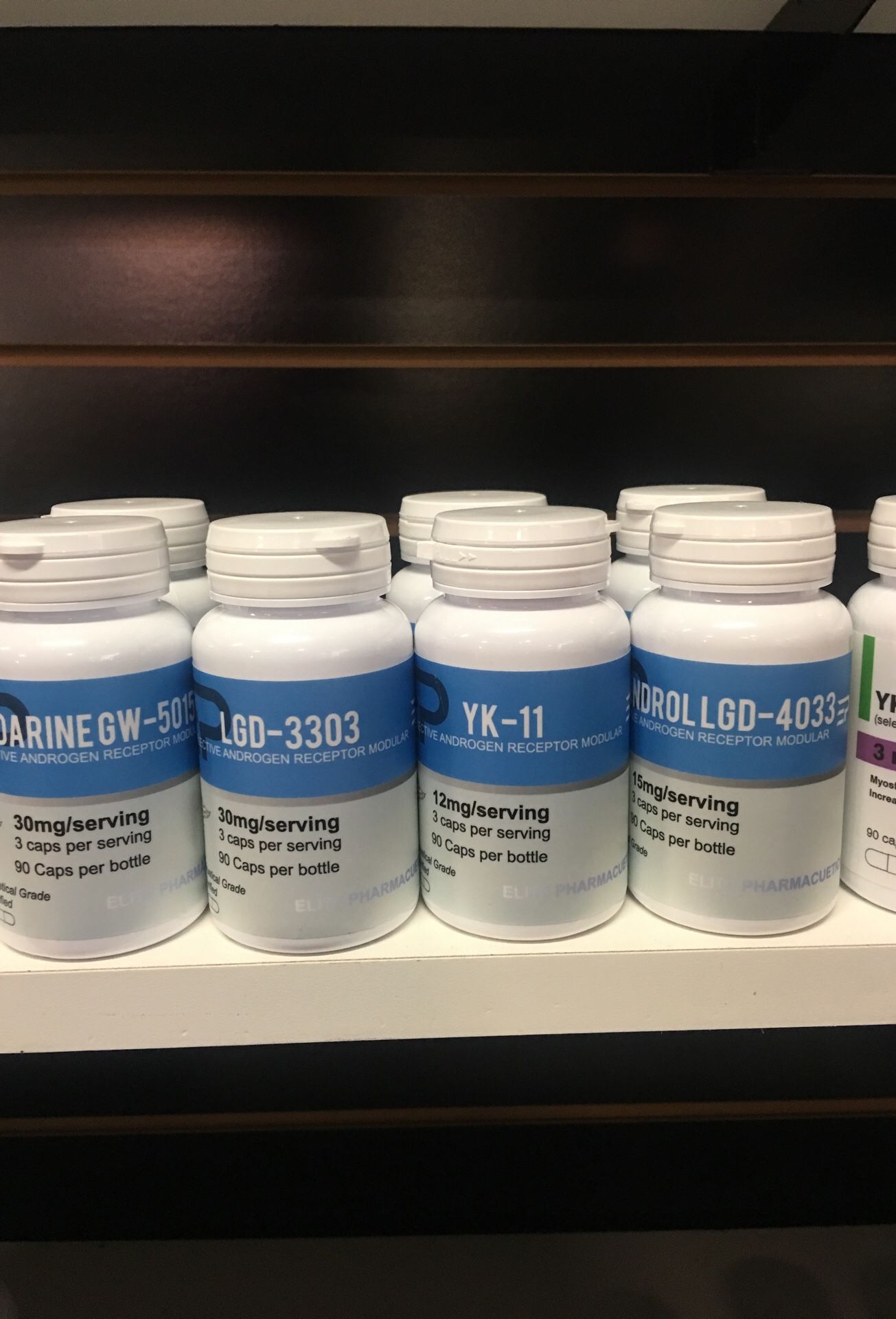 SARMs! Elite Pharmaceuticals