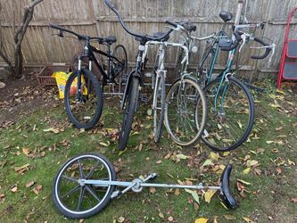 Assorted bikes road bikes mountain bikes all for 130