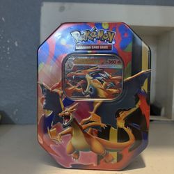 Pokemon Charizard y ex tin