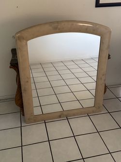 Beautiful Slightly Arched Wall Mirror