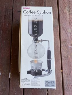 HARIO Coffee Siphon MADE IN JAPAN - Never Used NEW IN BOX TCA-5EX