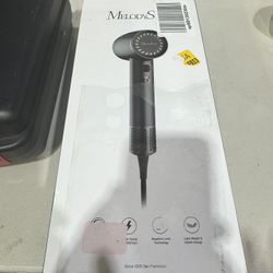 MelodySusie Hair Dryer, 1600W Professional Fast Drying Blow Dryer,120,000 RPM High Speed Ionic Hair Dryer,3 Temps & Stepless Speed Low Noise Damage Fr