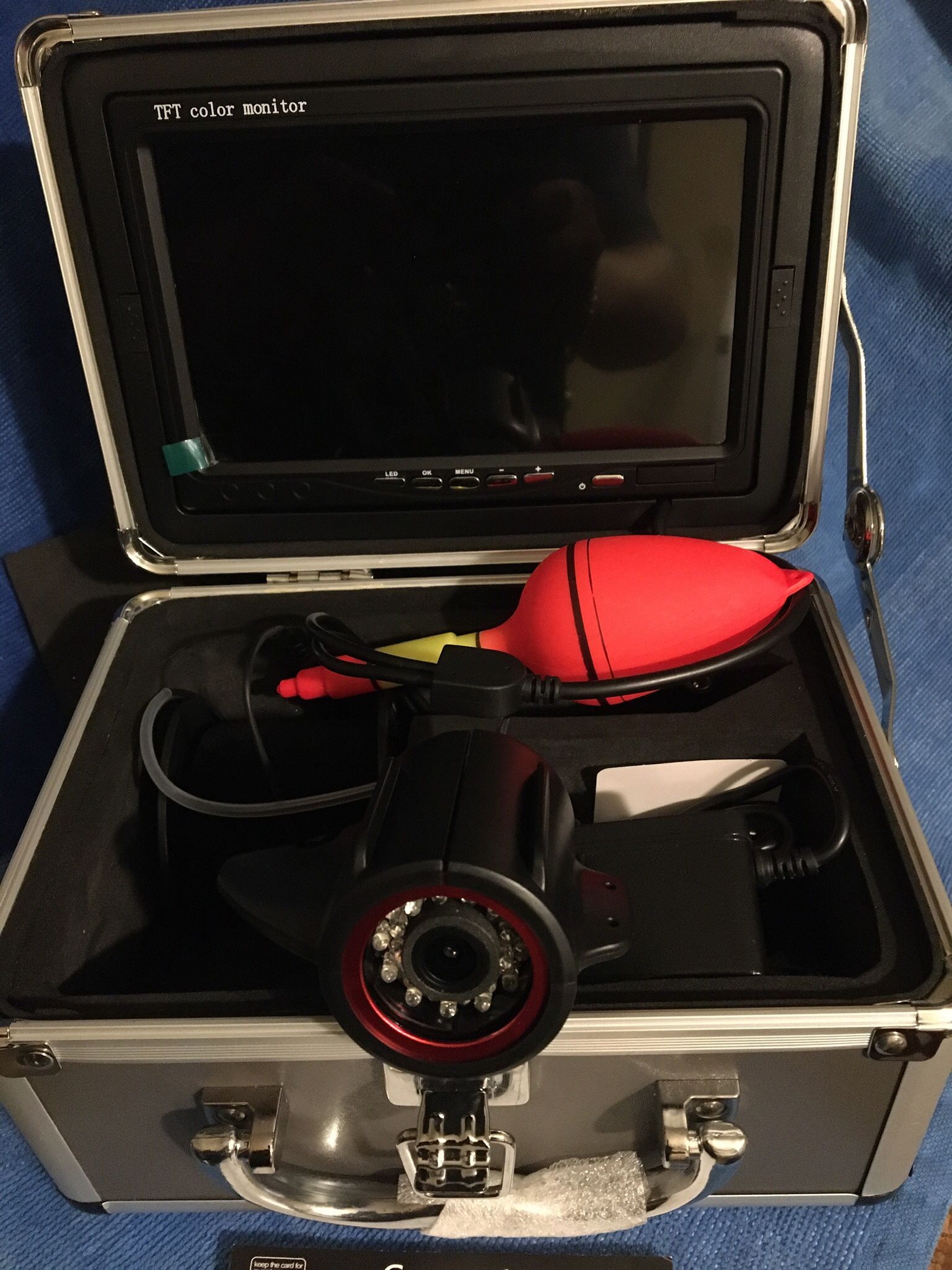 Underwater Ocean Or Lake Video Fishing Camera