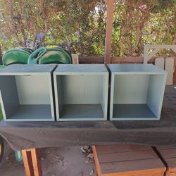 Ikea Eket Boxes.  Blue Color. 