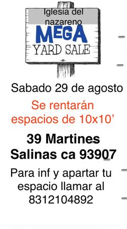 Yard sale