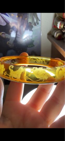 Brand new bangle with engraved Chinese zodiac