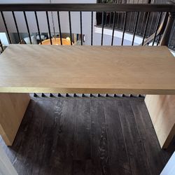 IKEA large light wood office desk (originally $200)