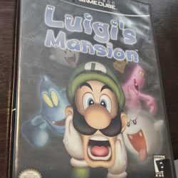 Luigi Mansion Nintendo Gamecube 