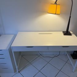 IKEA Office set Computer Desk Filing Cabinet