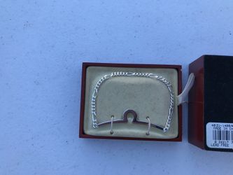 Silver plate tie bar