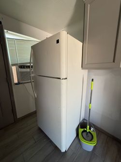 White fridge