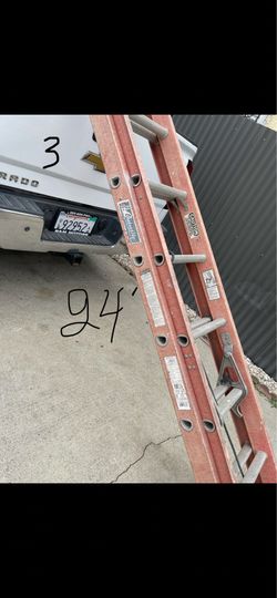 Fixed event condition 24 feet in more sizes available five glass Ladders