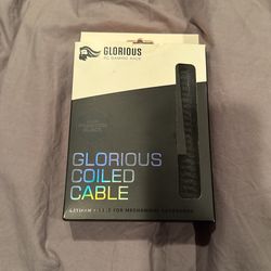 Glorious Coiled Keyboard Cable Black