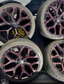 snowflakes rims