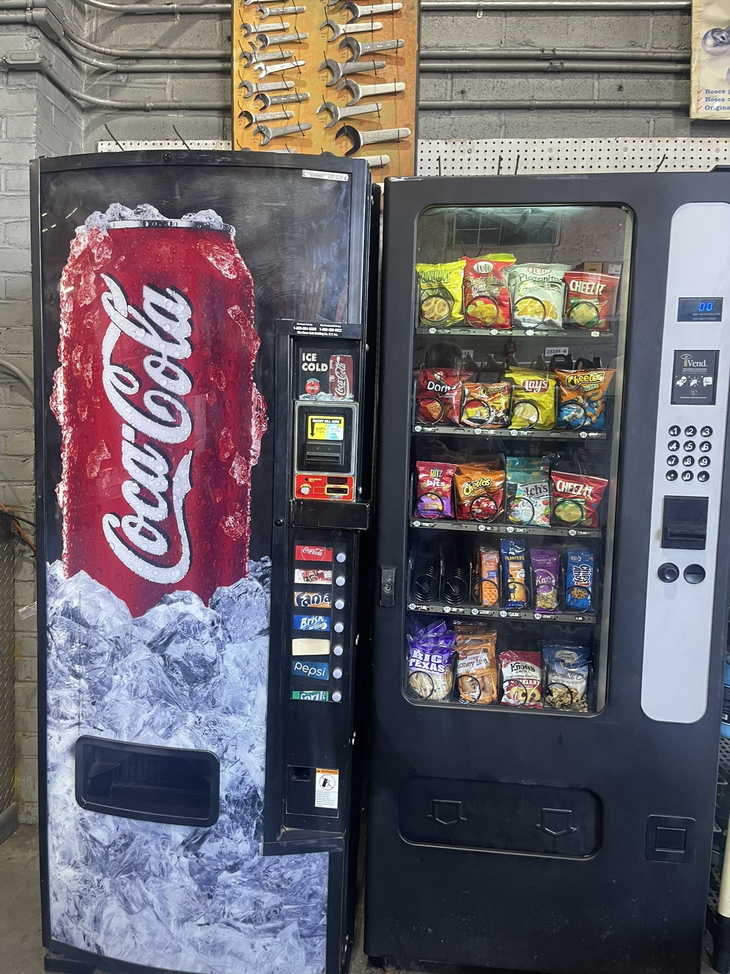 Soda & Snack Machine Location