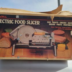 Rival Electric Food Slicer Kitchen Model 1101E