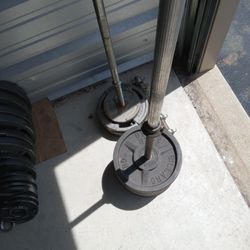 175# One Inch Weights & Bars * $100