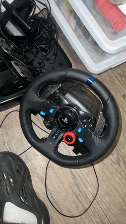 LOGITECH STEERING WHEEL PEDALS AND SHIFTER