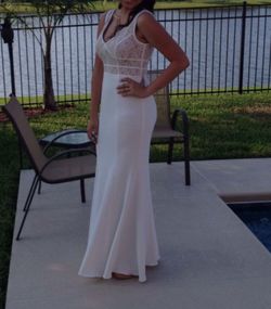 White long dress size 6