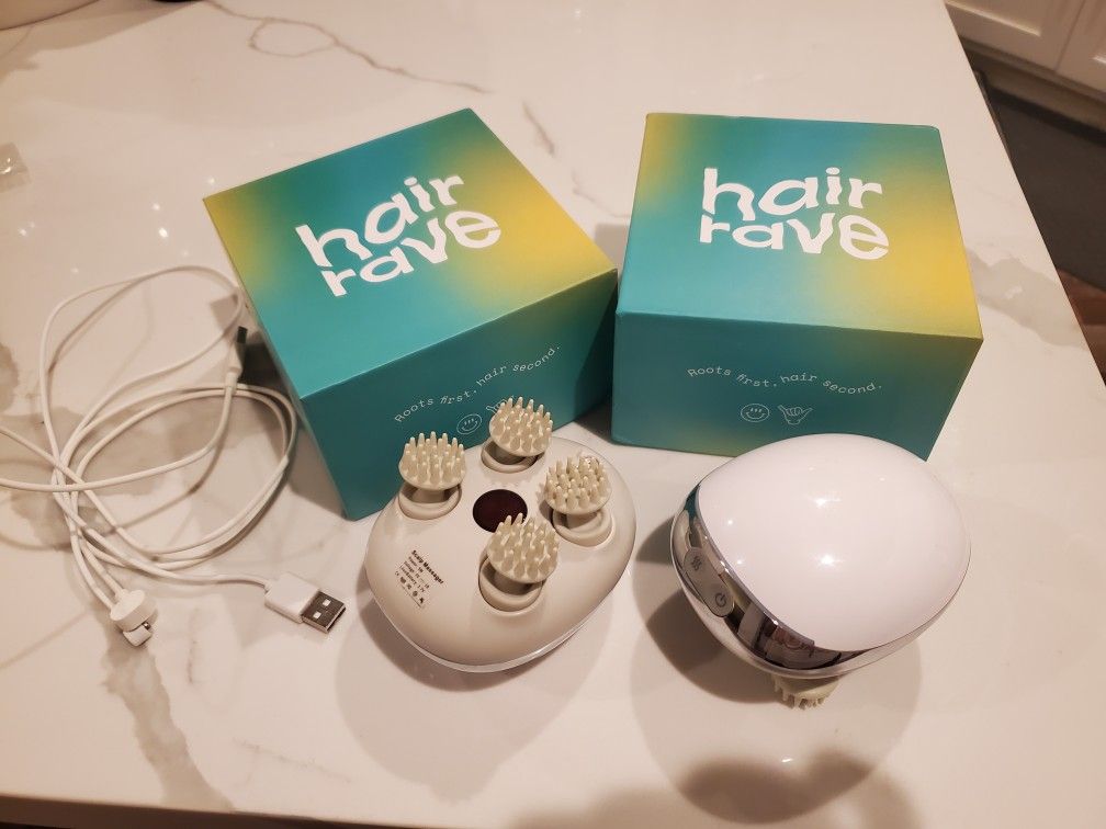 Like New HAIR RAVE Scalp Massaging Device (2)