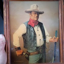 $100 John Wayne Photograph By A. Sutherland Look It Up