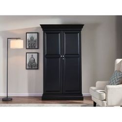 Black wine cabinet，$580
