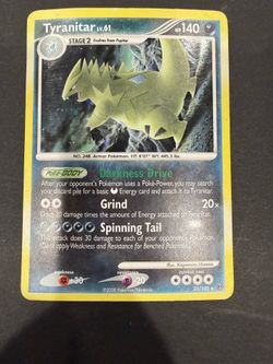 Pokemon, Tyranitar - 30/100 (DP Stormfront) - Deck Exclusives