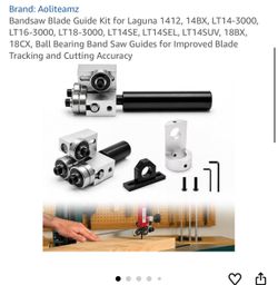 Aoliteamz Bandsaw Blade Guide Kit for Laguna