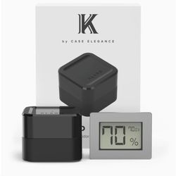 hygrometer, humidity monitor, Bluetooth sensor, humidor accessory, smart hygrometer