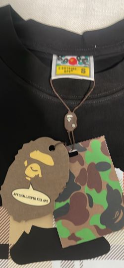 A Bathing Ape BAPE Black T-Shirt Size S