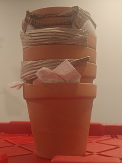 Clay pots
