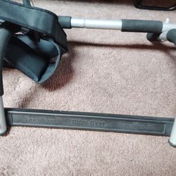 Chin Up Bar With Leg Straps 