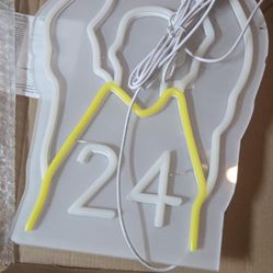24 Basketball Neon Sign 