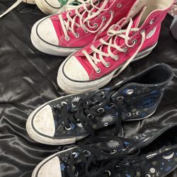 Four Pairs Of Converse