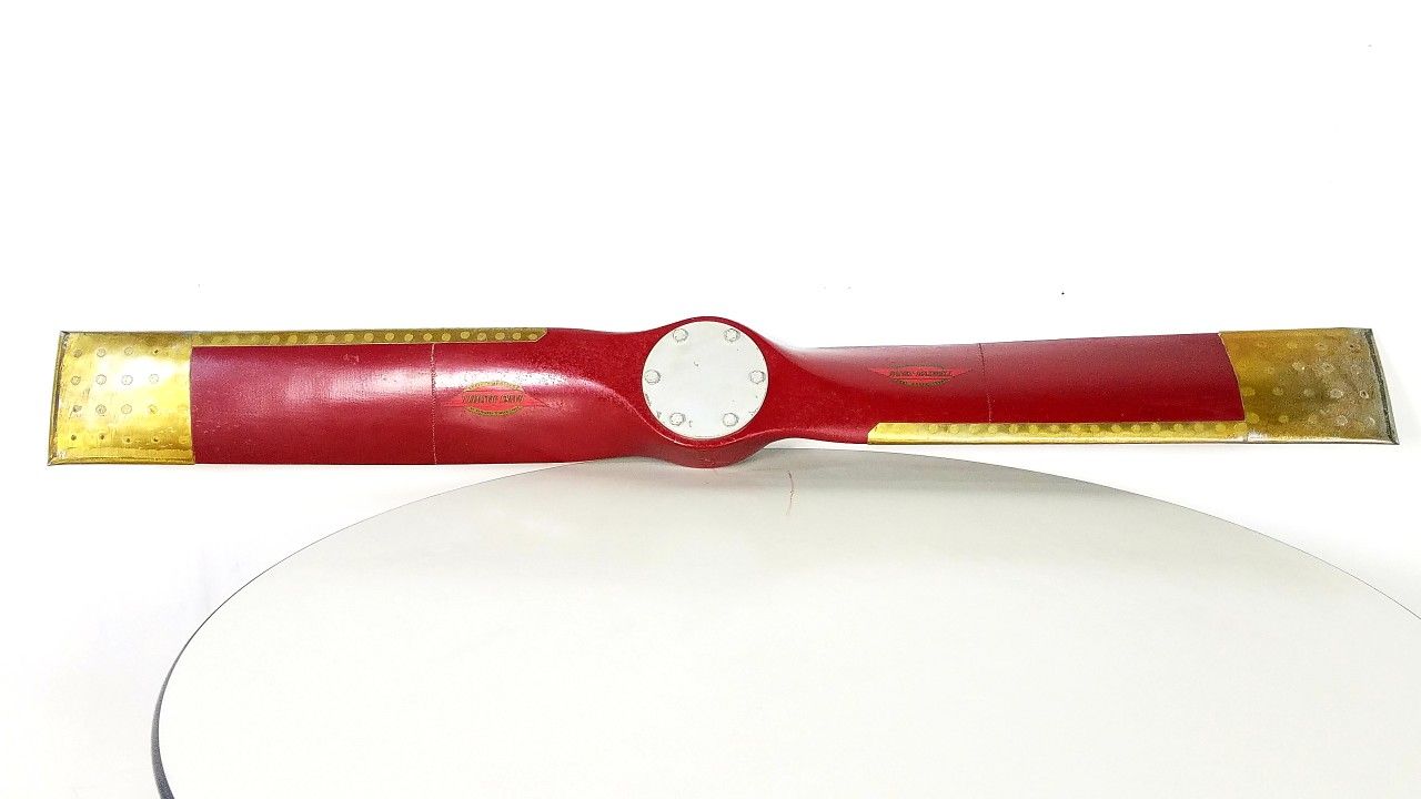 Vintage airplane propeller